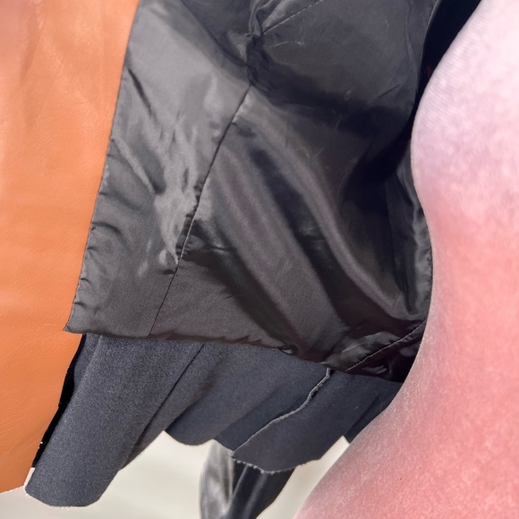 EUC INC Striped Leather Jacket - Picture 8 of 9